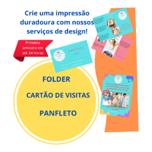 Criação De Arte Para Panfletos, Folder E Cartões De Visita